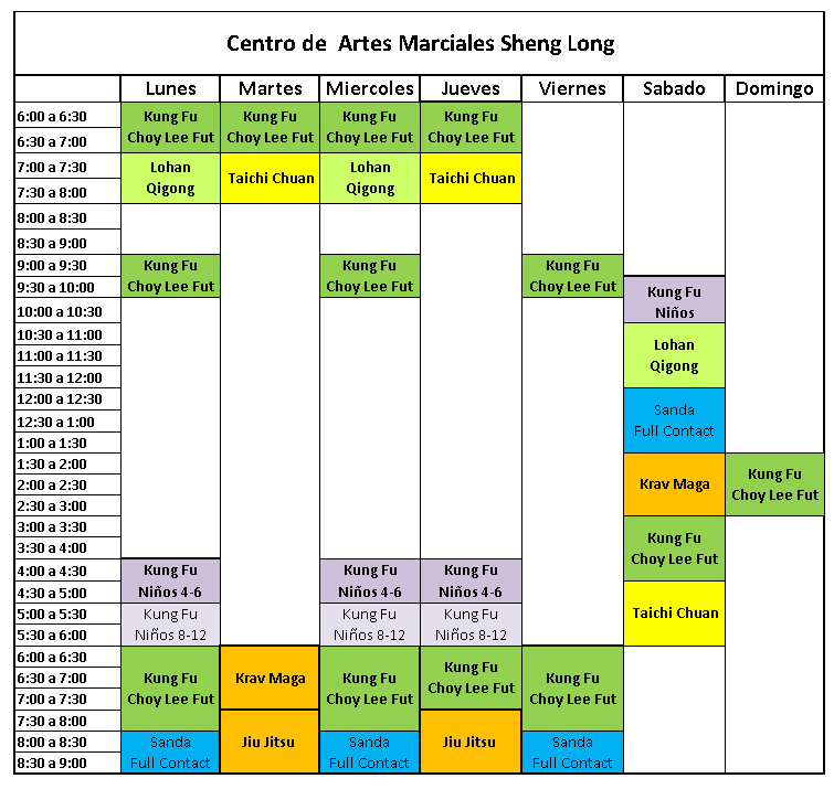 Horarios CAMSL Actualizados HorariosSala1